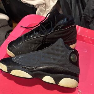 Jordan Kids Sneakers Black with Tan Highlights